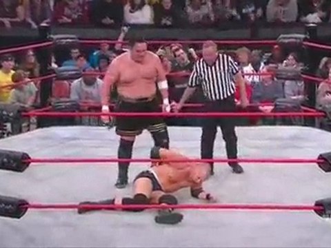 20100114 Desmond Wolfe vs Samoa Joe