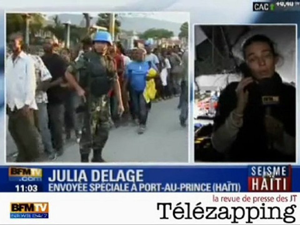 Télézapping : "Morts et vivants se partagent les trottoirs"