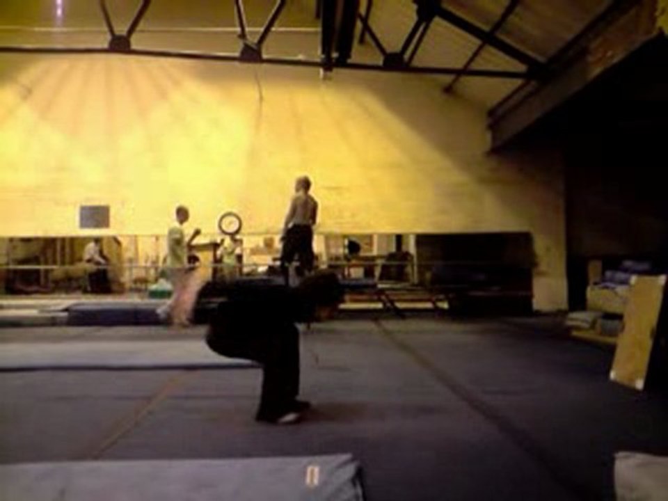 B-Boy Twist's Front and Back Flip Practice