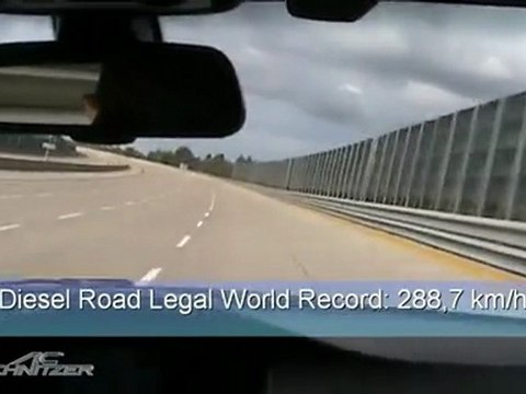 BMW 335d by AC Schnitzer Diesel world record 288,7 km/h