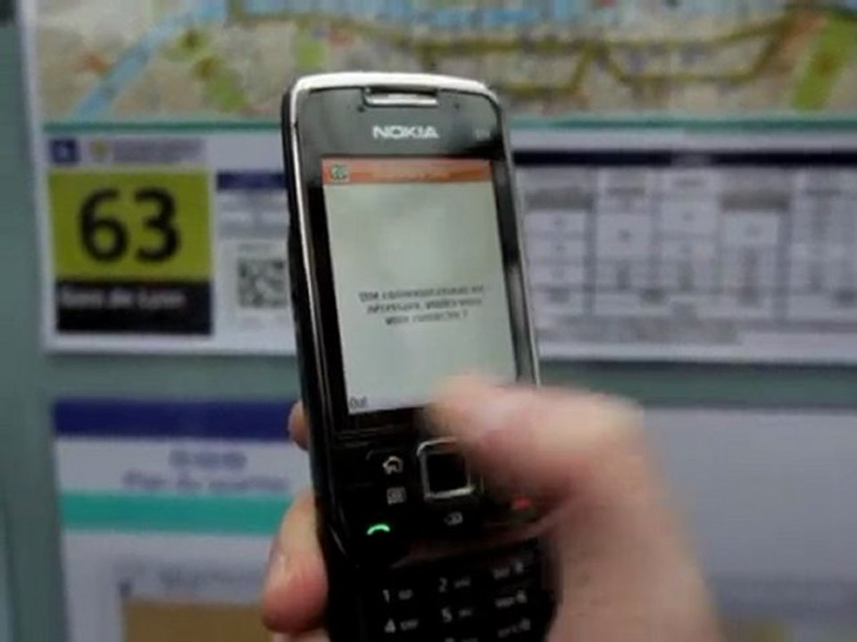 La RATP déploie la technologie flashcode sur le réseau BUS