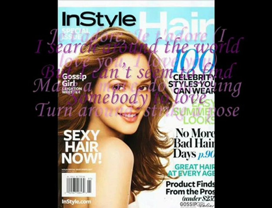 Somebody to Love by Leighton Meester ft. Robin Thicke (HD)