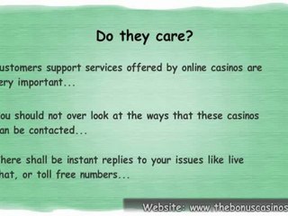 Choose the Right Online Casino