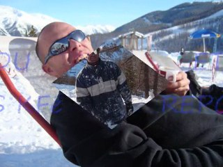 AURON SNOWBOARD ET POUDREUSE....LE 15 JANVIER 2010