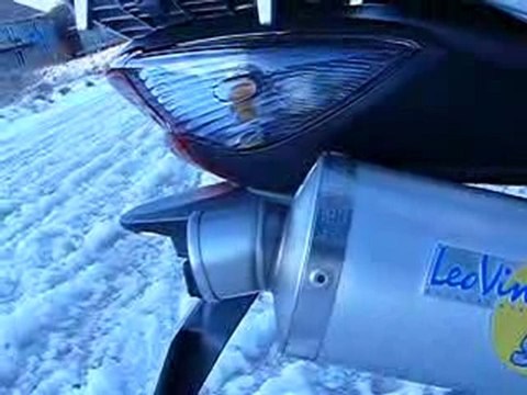 Pot Leovince sans chicane sur VARADERO 125