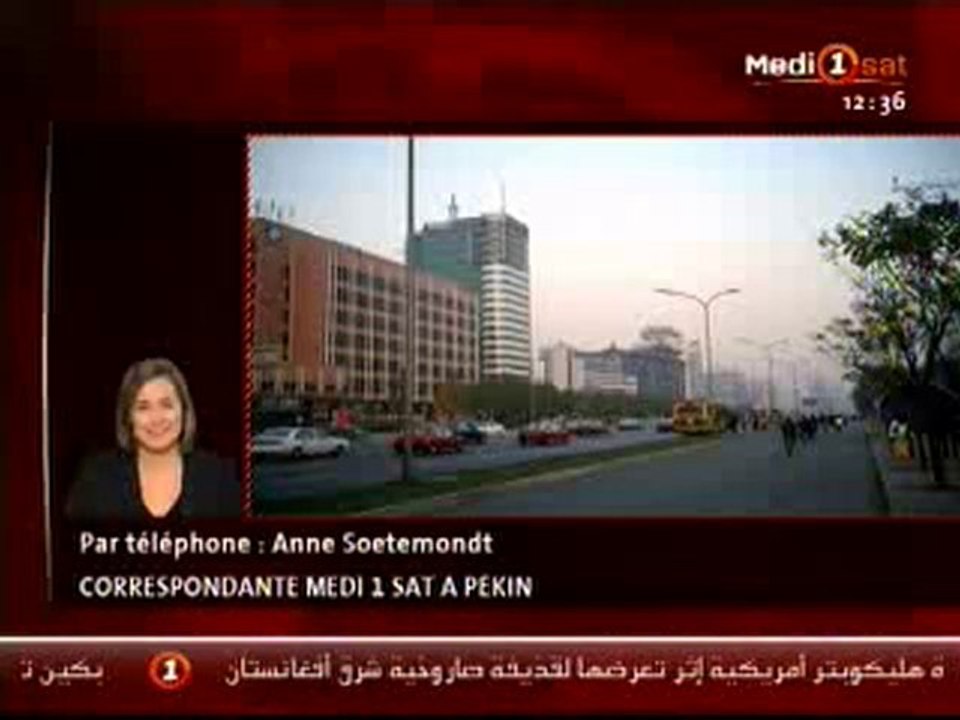Correspondance depuis Pékin pour Médi 1 Sat, 1er oct 2009