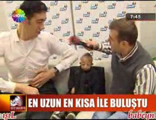 En Uzun İle En Kısa Adam Buluştu