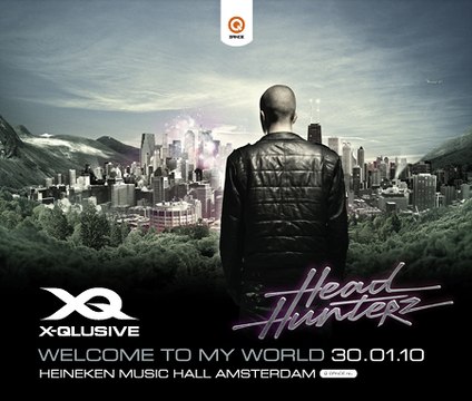 X-Qlusive Headhunterz official Line-up 2010