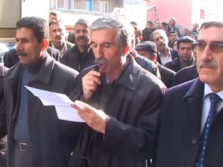 HAKKARİ MEYADER BASIN AÇIKLAMASI