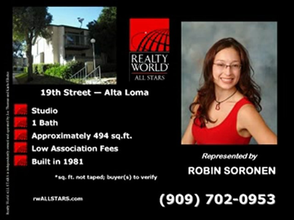 19th St in Rancho Cucamonga by Realty World