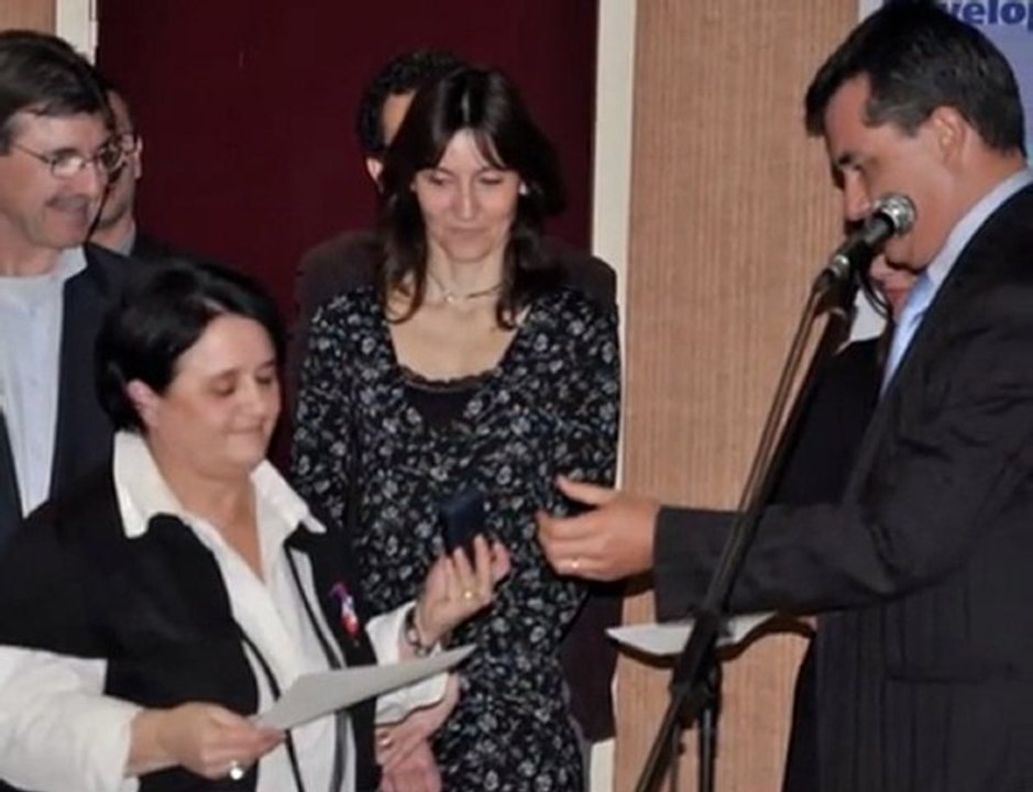 AGDE - 2010 - Les Médaillés du Travail honorés en Ville d'Agde