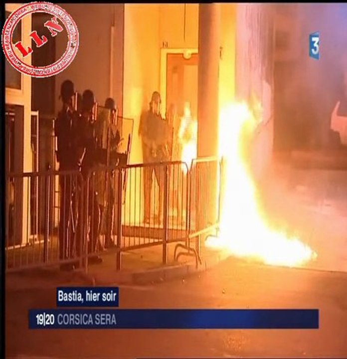Fr3Corse : Incidents entre jeunes corses et CRS
