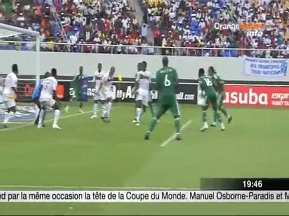 Résumé court Bénin 6 Nigéria CAN 2010