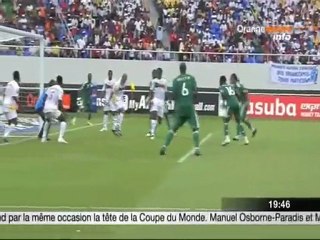 Résumé court Bénin 6 Nigéria CAN 2010