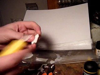 Tutorial - réaliser des roches pour socle avec du Milliput