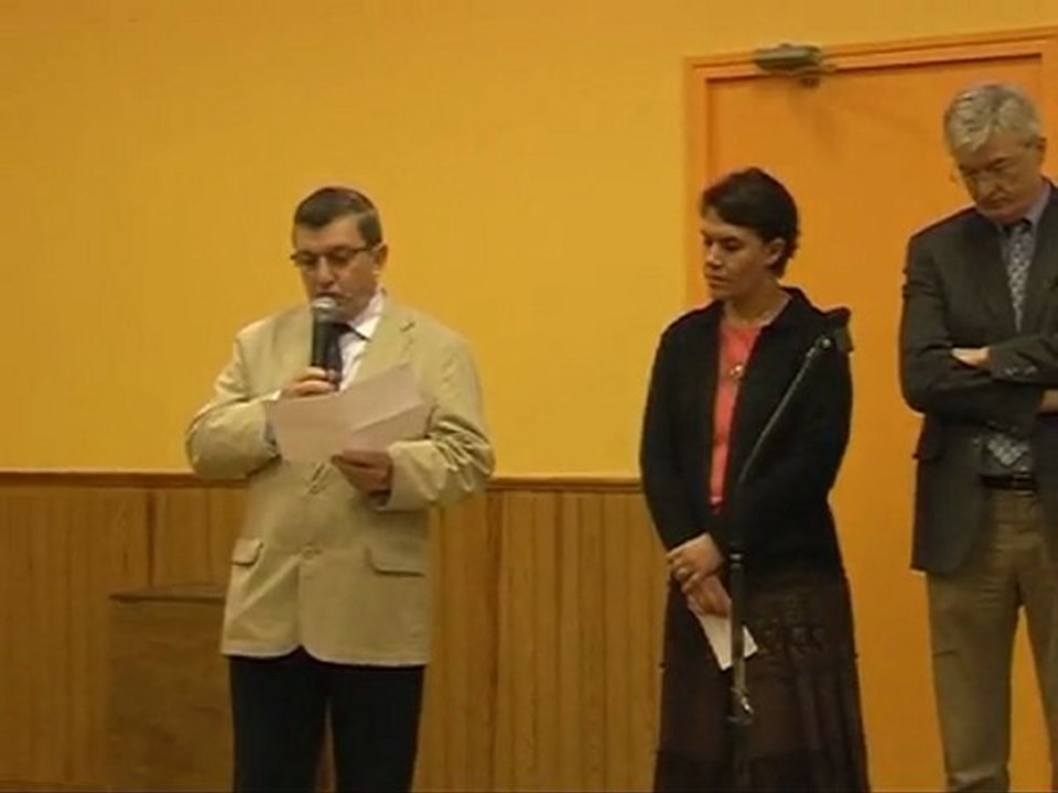 Extraits de la cérémonie des voeux de la LA POTERIE