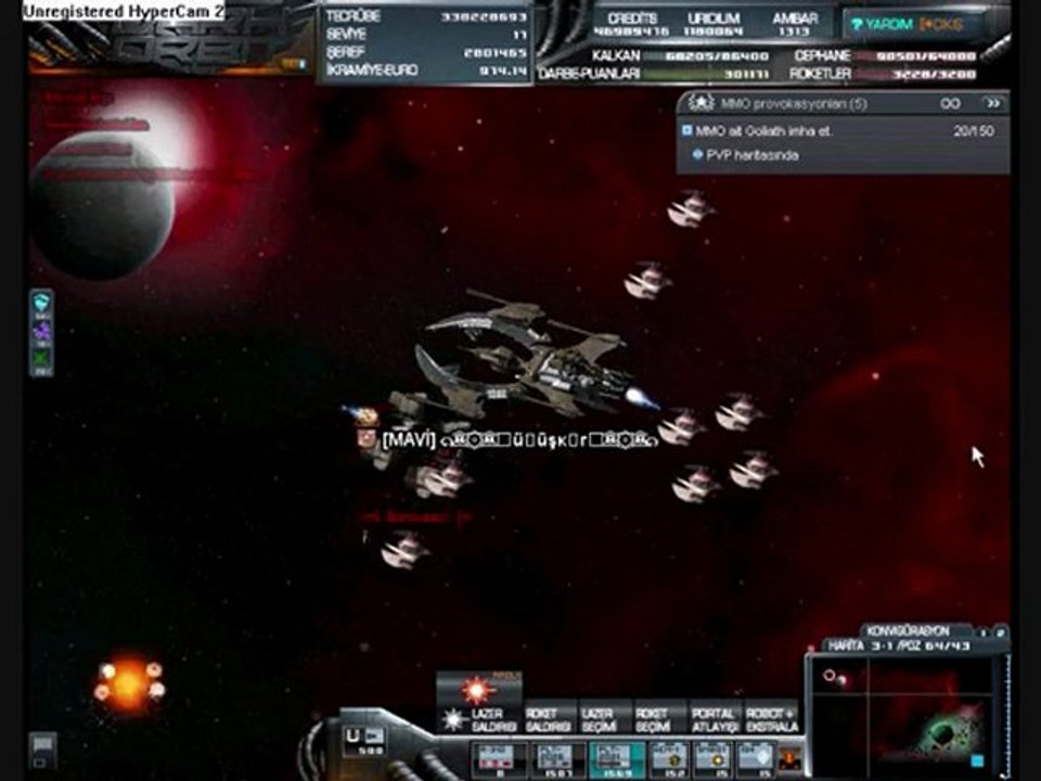 darkorbit tr3 baskın