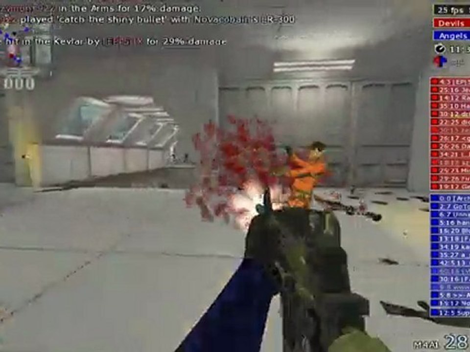 Gameplay Urban Terror CTF_Orbital Partie 1