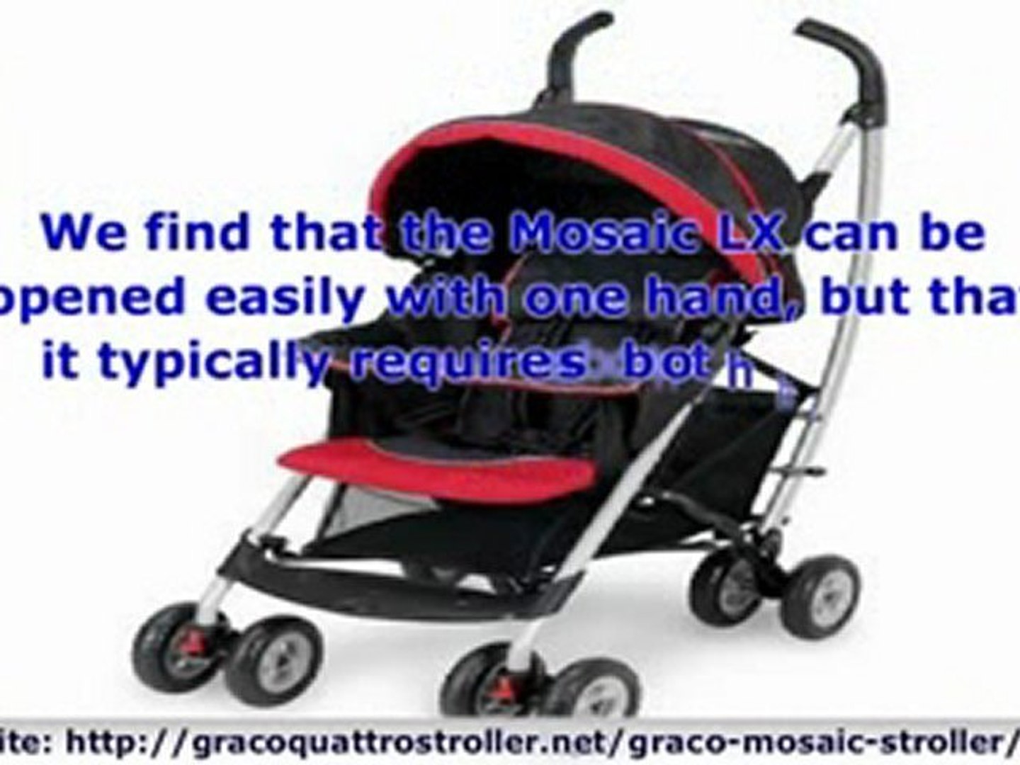 graco mosaic stroller