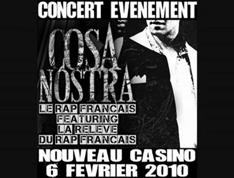 CONCERT COSA NOSTRA Seth Gueko,Despo Rutti,Kennedy,Dosseh