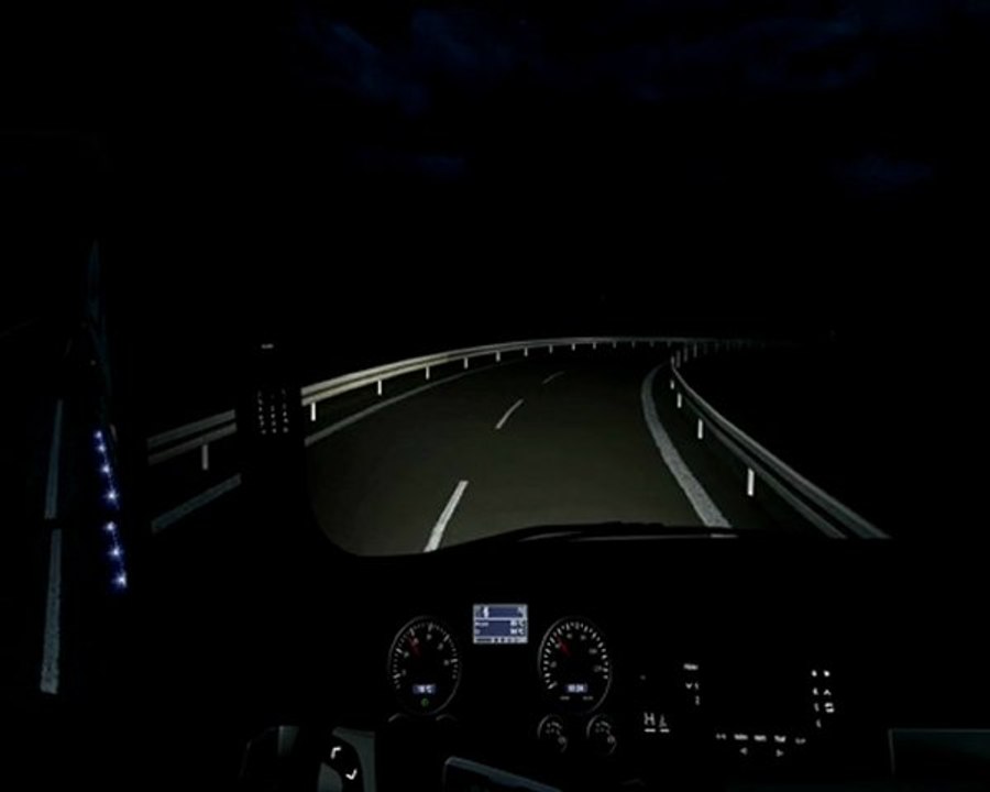 GTS GECE SÜRÜŞÜ MAN TGX..