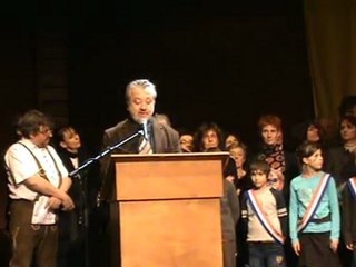 Marcoussis 2010 - Voeux du Maire Olivier THOMAS