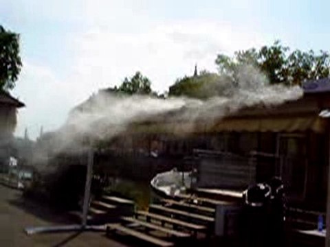 Nebulizacion terrazas restaurant WWW.BRUMEFRESH.COM