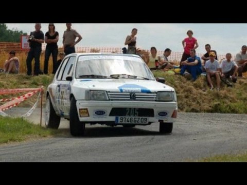rallye du val dadou 2009 jonathan gros et rémi blanco