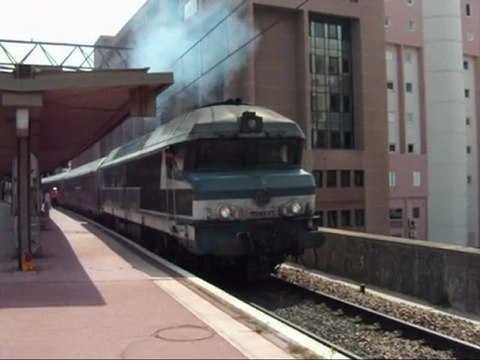 La CC 72064 à Lyon-Part-Dieu sur le corail Lyon - Tours