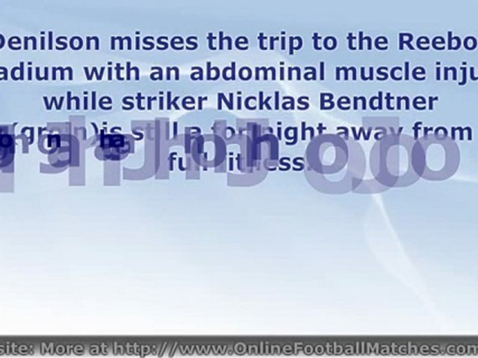 Bolton Wanderers vs Arsenal EPL 2010 Jan 17