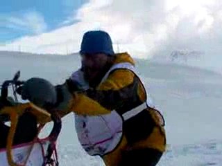 Radek à la fin de la première boucle étape 7