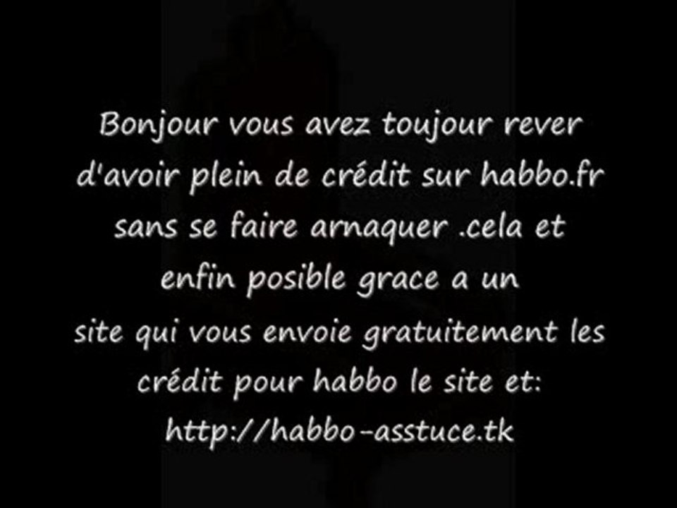 Crédit habbo gratuit