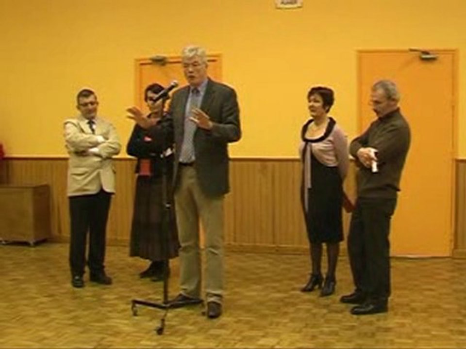 Extraits de la cérémonie des voeux 2010 de LA POTERIE