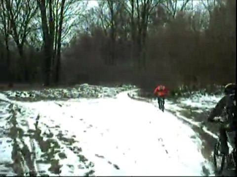 sortie autour de lyon avec les cramponnes du guidon