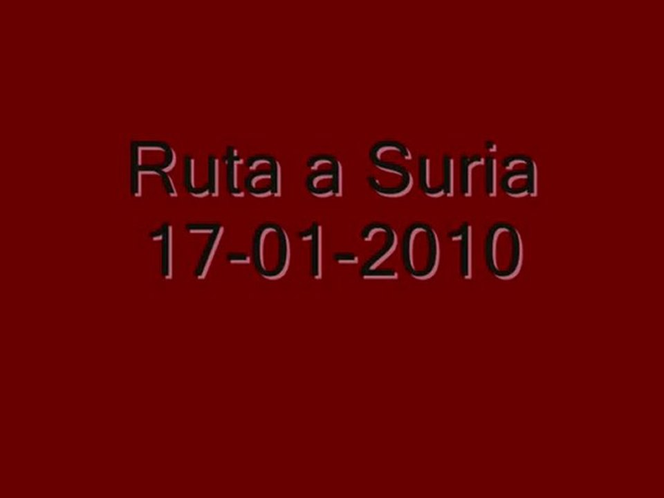 Ruta Suria 17-01-2010