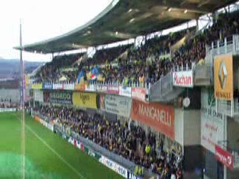l'embiance de l'avant match asm-ospreys