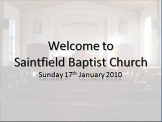 170110 - gospel service
