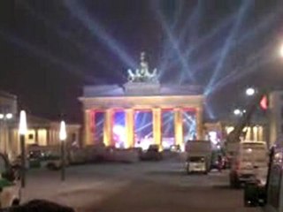 Brandenburg Gate On New Year's Eve 2010