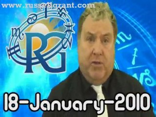RussellGrant.com Video Horoscope Aries January Monday 18th