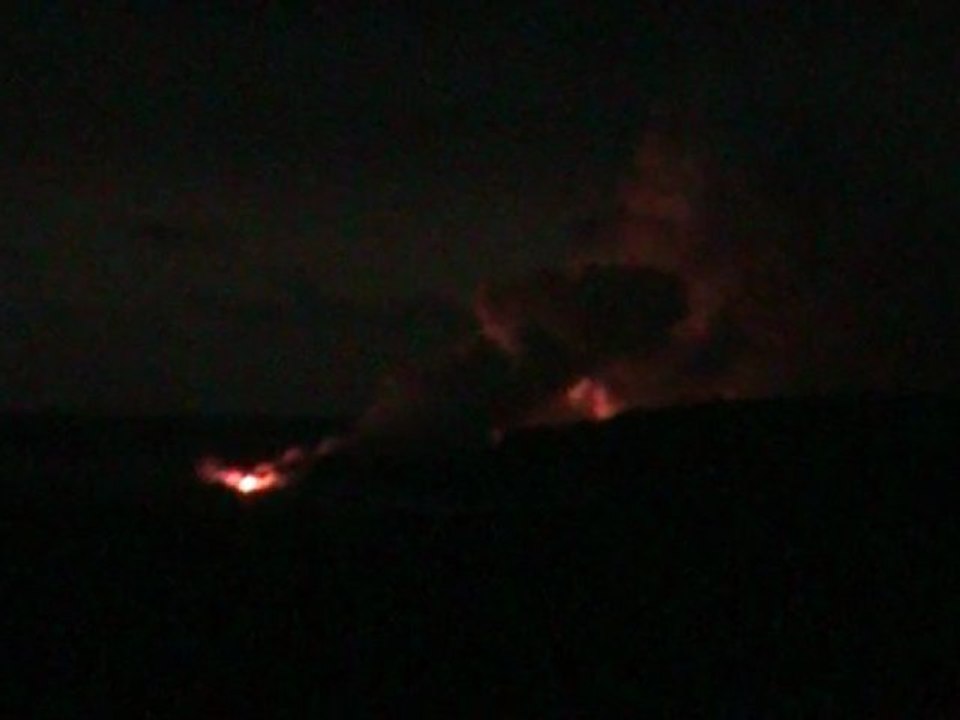 Eruption Volcanique - Big Island - Décembre 2009
