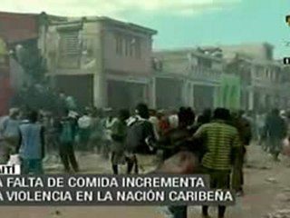 Haití: incremento en violencia por falta de alimentos