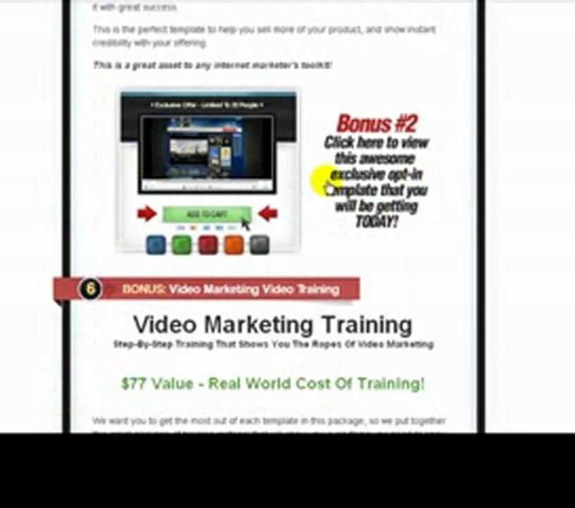 Best Video Squeeze Page Templates