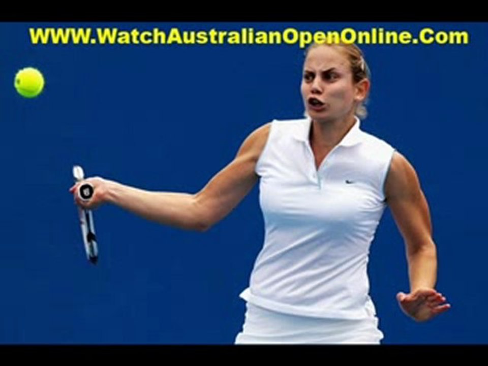 watch Australian Open tennis tournament 2010