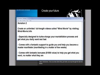 Law of Attraction: Create A Free Vison Board Video To Unleas