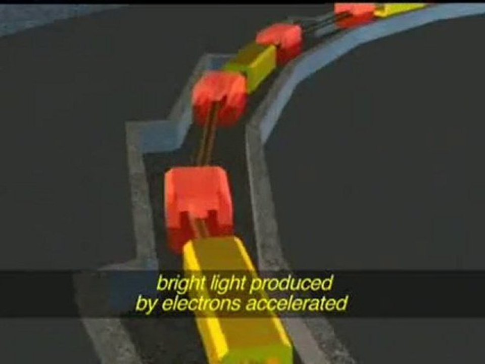 Visite de la première ligne de transfert de SOLEIL