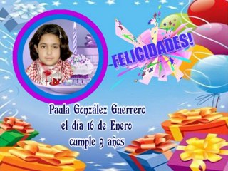 Cumpleaños de Enero