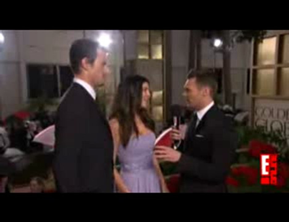 Fergie and Josh Duhamel at 2010 Golden Globe Awards