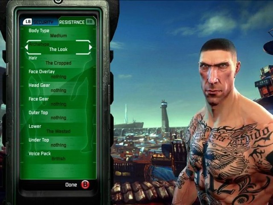 Brink - Character Customization Preview