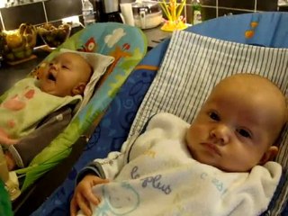 Alex et Freddy dans les transats