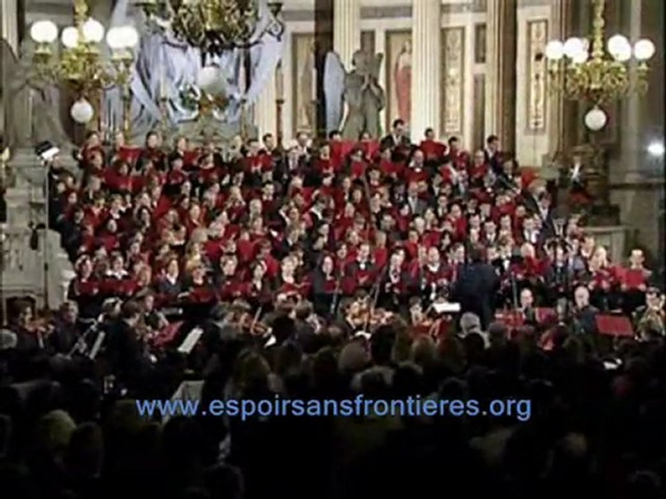 Concert au profit d'Espoir sans Frontières à la Madeleine